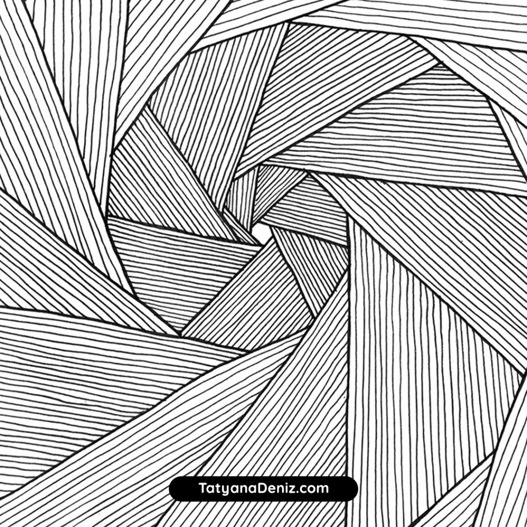 How to draw straight lines by hand