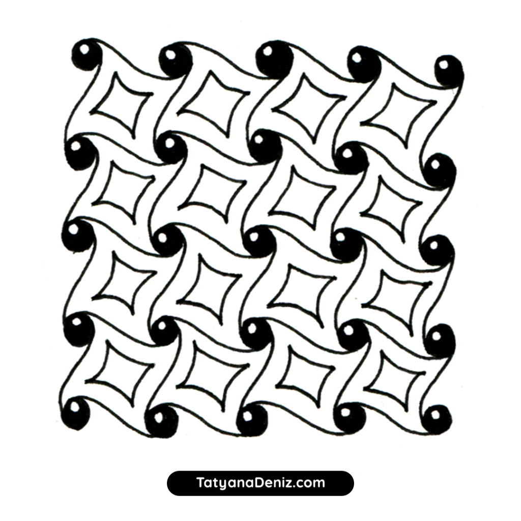 How to draw evenly spaced objects