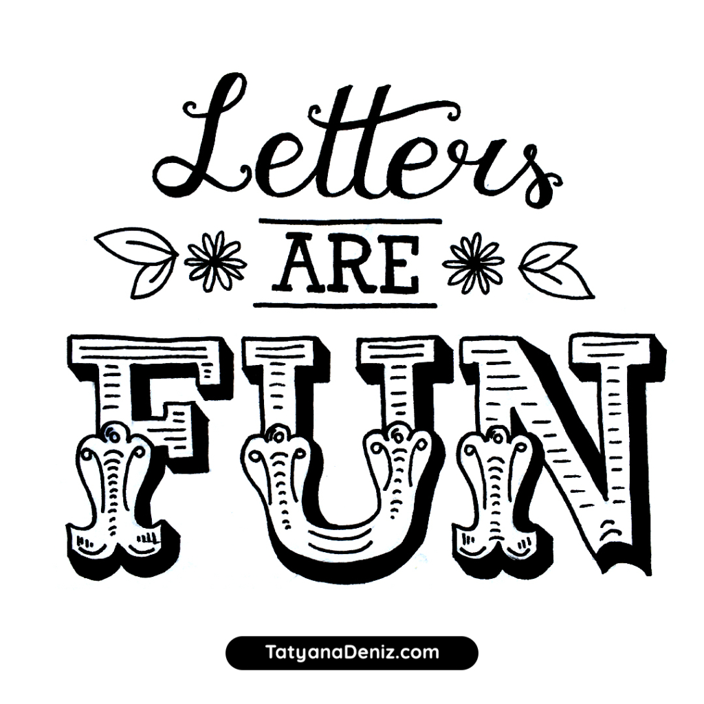 Hand Lettering - Part 2