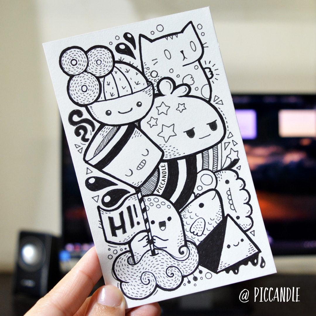 Learn amazing doodle art in 8 steps