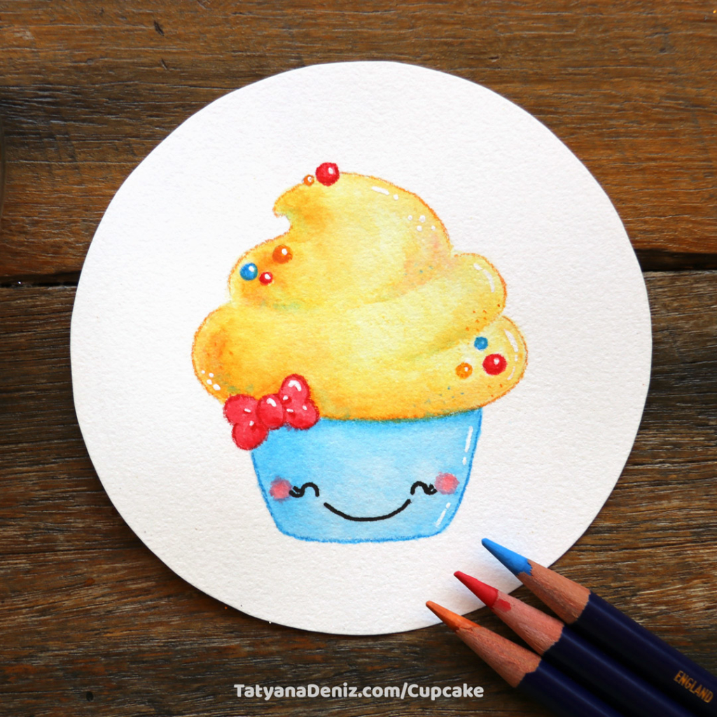How to Draw a Super Cute Cupcake: Step by Step Drawing Tutorial