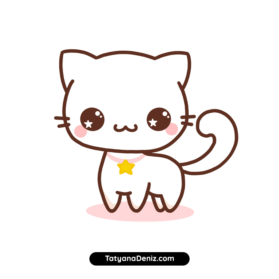 25 Cute Cats Easy To Draw Tutorials For Beginners