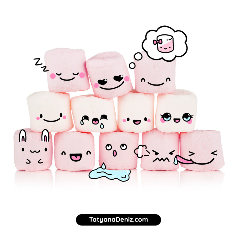 Kawaii Drawings and Illustrations Gallery by Tatyana Deniz