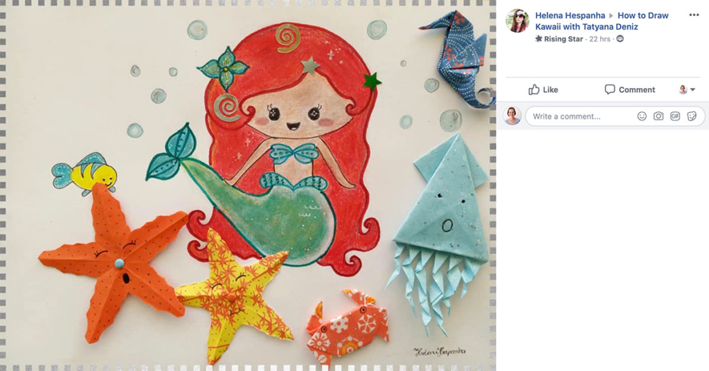 Student gallery mermaid ariel art