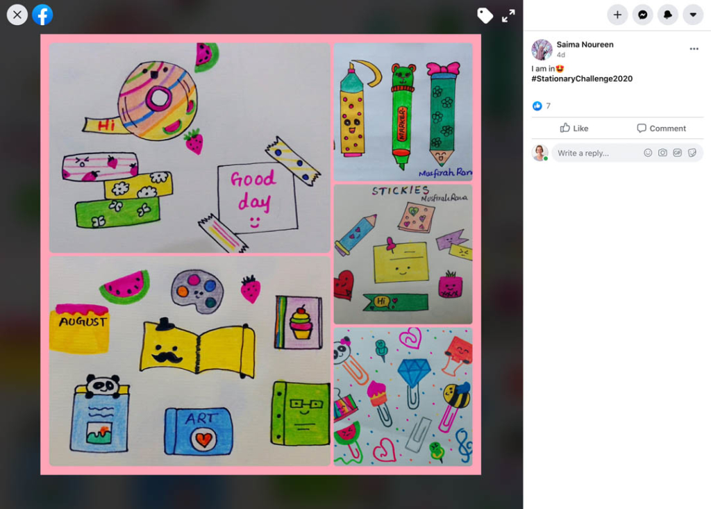 Kawaii Stationery Challenge Entry 4