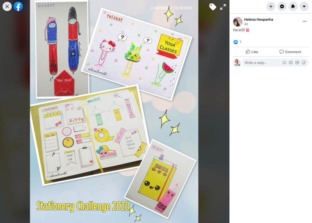 Kawaii Stationery Challenge Entry 5