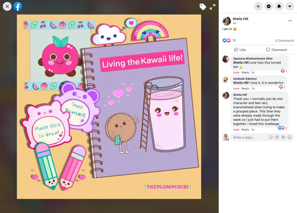 Kawaii Stationery Challenge Entry 6