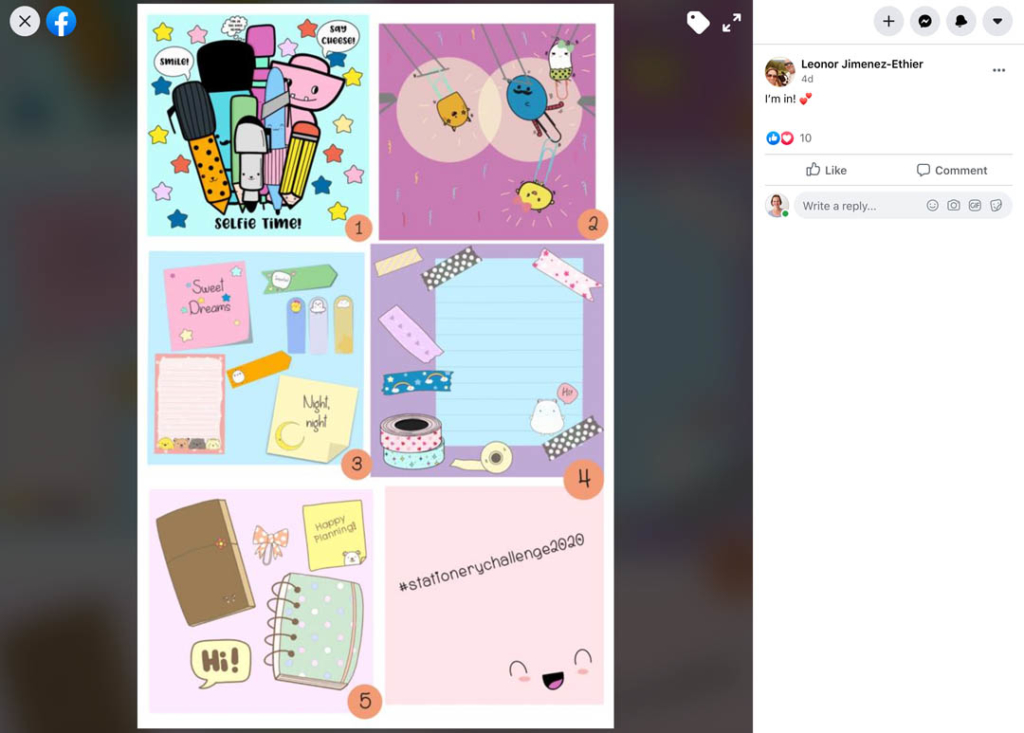 Kawaii Stationery Challenge Entry 7