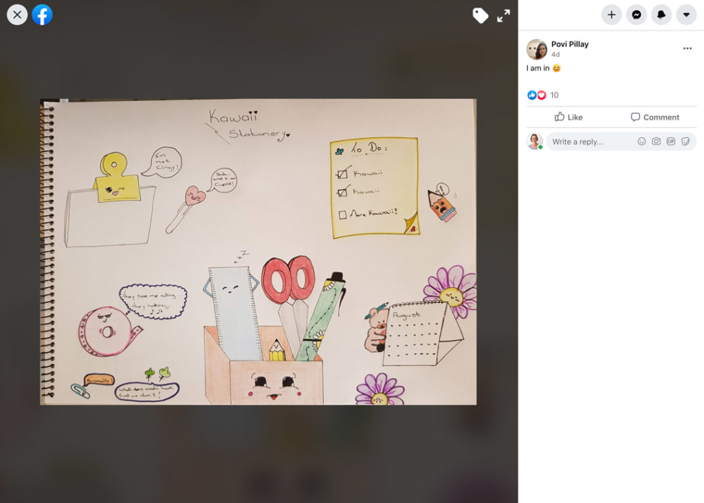 Kawaii Stationery Challenge Entry 14