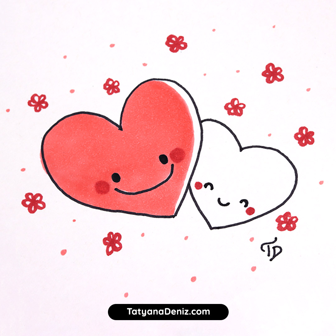 Simple and Cute Love Drawing Ideas, Easy Valentine's Day Special Drawings  for Kids ❤️, By Simple Drawings