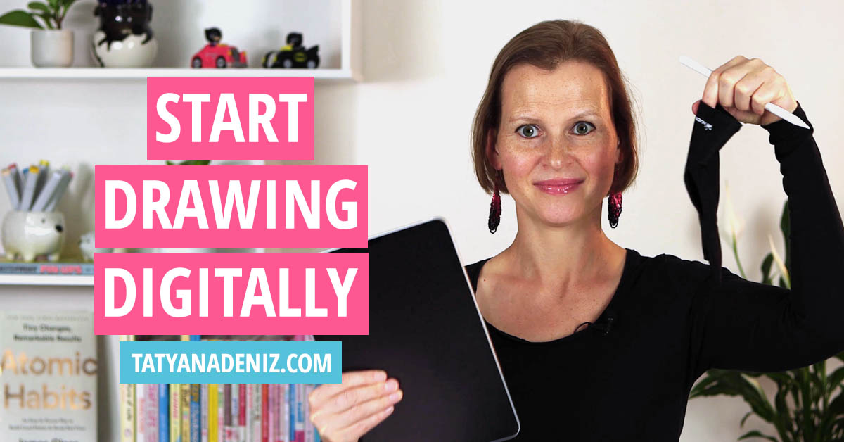 How to Get Started with Digital Drawing Using an iPad or Android Phone