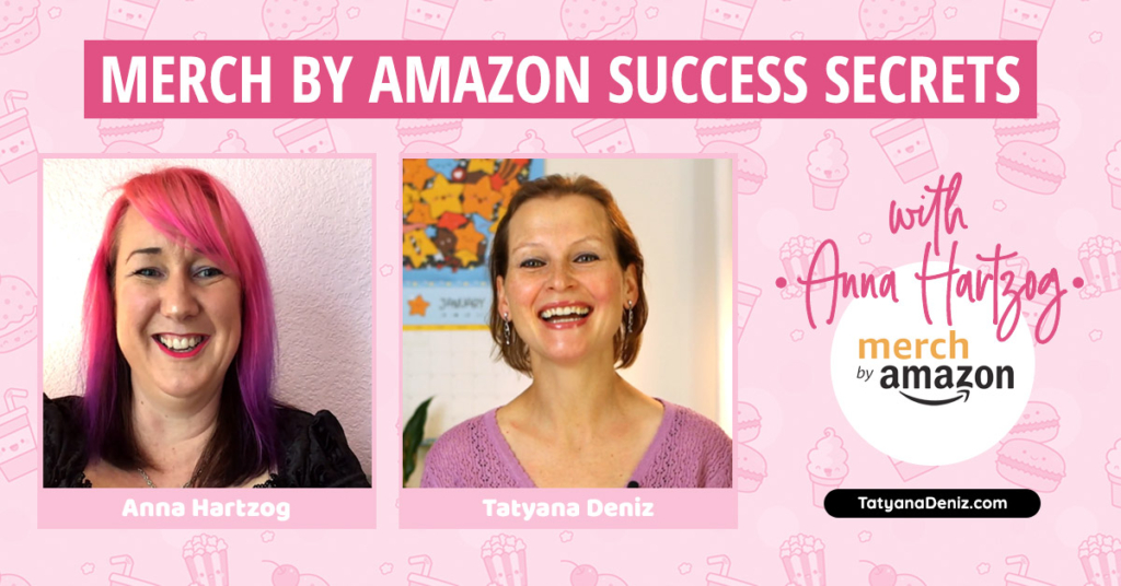 Merch by Amazon tips for beginners with Anna Hartzog